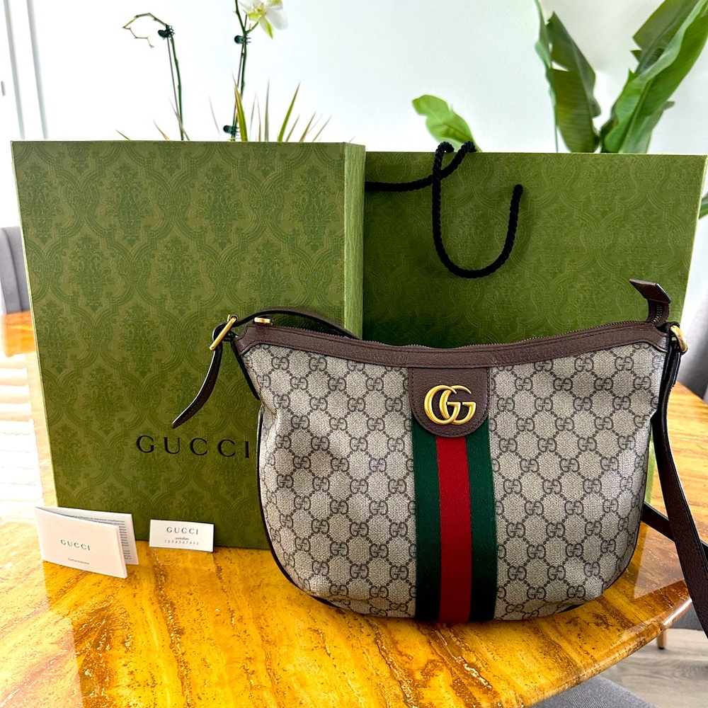 GUCCI Ophelia GG Crossbody Bag